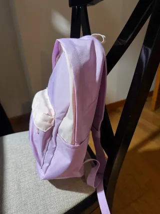 Mochila Adidas Infantil Rosa y Beige