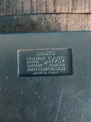 Afinador Vintage SEIKO ST707 - Testeado Funciona