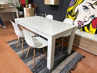 NUEVO! Mesa Extensible Comedor con 6 sillas