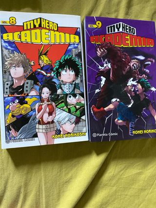 Mangas de My Hero Academy