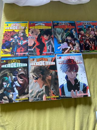 Mangas de My Hero Academy