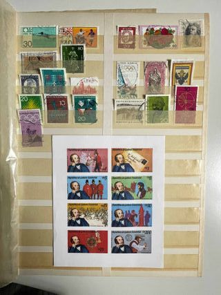 Lote variado de sellos.