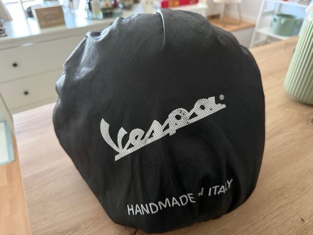 Casco Moto Vespa azul marino XL