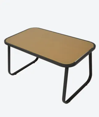 Conjunto de jardín: sofá, 2 sillones y mesa