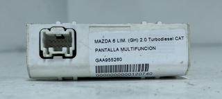 PANTALLA MULTIFUNCION MAZDA 6 LIM. (GH) 2.0 Turbo