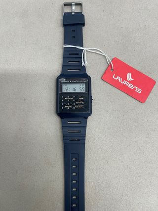 Orologio Laurens Rettangolare Blu