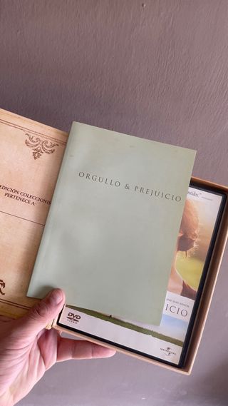 DVD Orgullo y Prejuicio Ed. Lujo Artbook