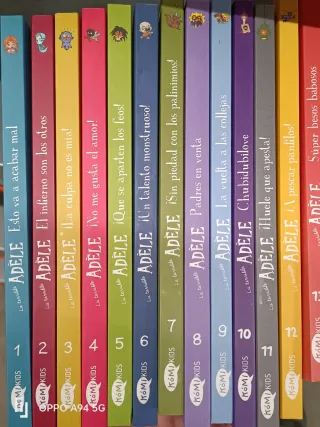 Coleción de 13 libros infantiles La terrible Adèle