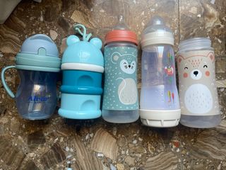 Lote 5 Biberones y Vasos Infantiles