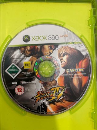 Street Fighter IV Xbox 360 Call of Duty Black ops