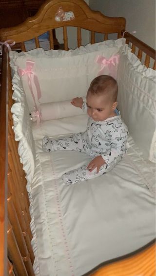 Cuna de madera en perfecto estado tamaño estandar