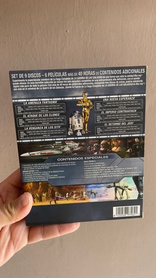 Blu-ray Star Wars La Saga Completa