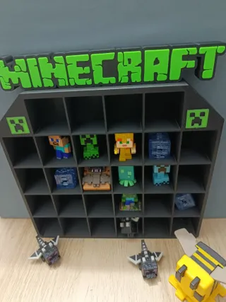 Estantería Minecraft