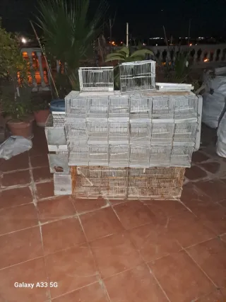 Jaulas para pájaros apilables