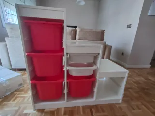 Mueble infantil organizador Ikea