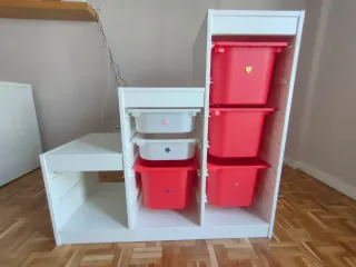 Mueble infantil organizador Ikea