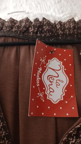 Vestido corto estampado La Nena