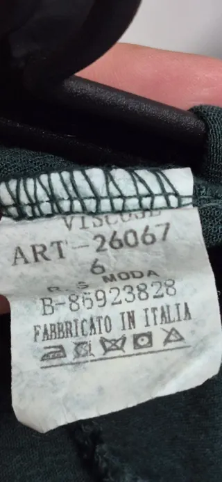 Vestido camisero verde con estampado