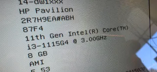 Scheda Madre HP Pavilion x360 i3 11th Gen