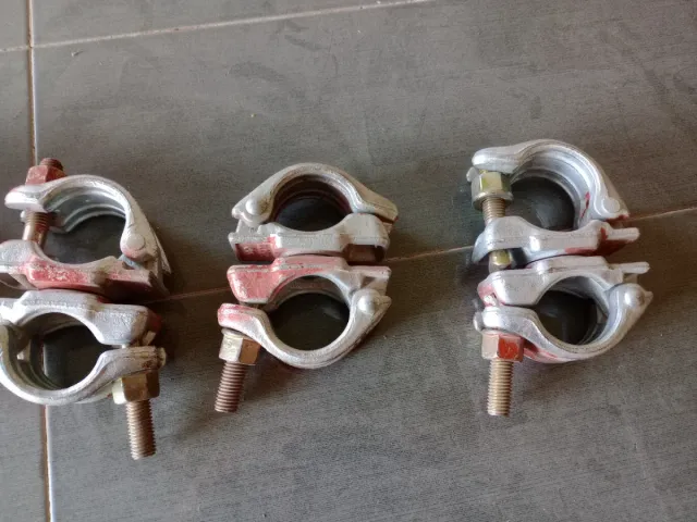 Bridas Dobles para Andamio