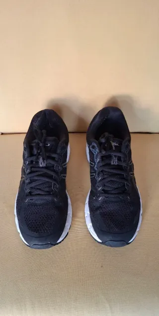 ASICS Gel-Superion 39.5 Negro/silver vale para 39