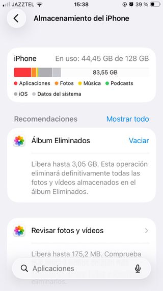 iPhone SE 3ª generación 128GB blanco