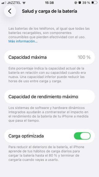 iPhone SE 3ª generación 128GB blanco