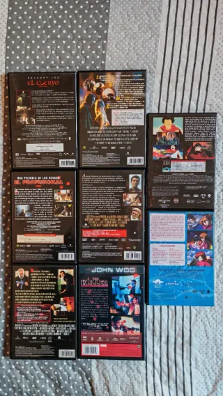 Lote 8 Películas Acción DVD