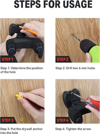 Donner Soporte Guitarra Pared, Colgador de Pared p