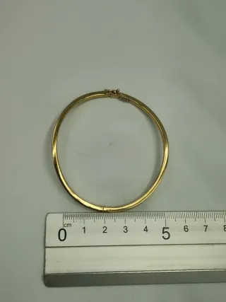 Brazalete de oro 18kt.