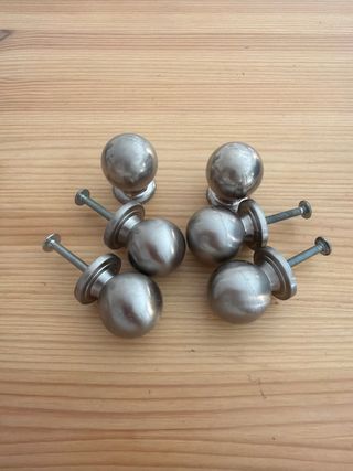 6 Pomos Redondos puertas armario