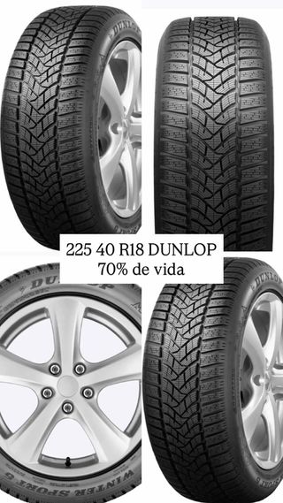 4 Llantas Dunlop 225 40 R18