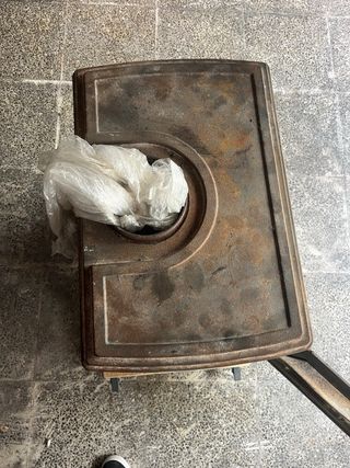 Estufa de leña Bronpi Negra