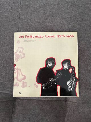 Lee Konitz Warne Marsh Again LP 1985 Jazz VG+