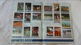Álbum de cromos Los Deportes
