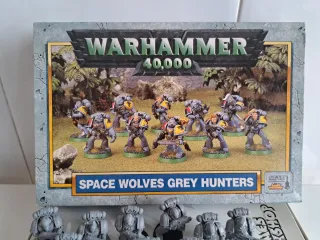 Cazadores Grises Lobos Espaciales Warhammer 40k