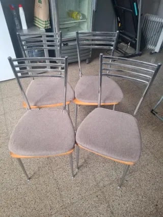 Juego de 4 sillas de comedor