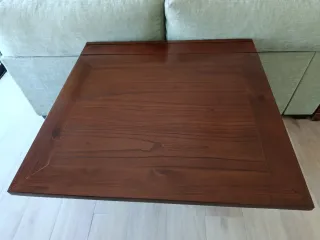 Mesa plegable de madera teka