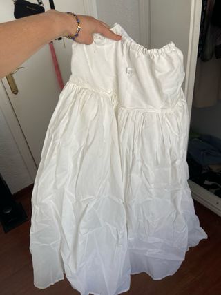 vestido de comunion completo