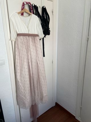 vestido de comunion completo