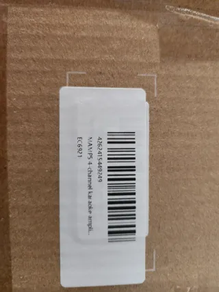 Amplificador de audio karaoke 4 canales