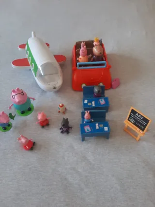 Coche y Avión Peppa Pig