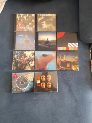 Lote INNEGOCIABLE 12 CDs Pink Floyd