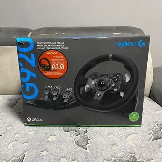 Volante + Pedaliera Logitech G920 Design For Xbox