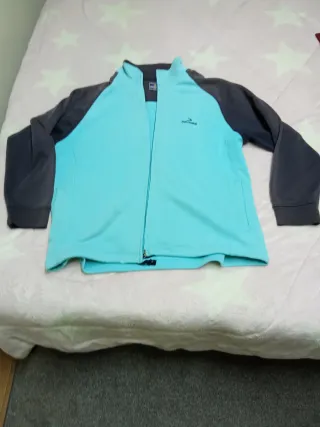 Chaqueta Billabong Talla M Gris y Turquesa