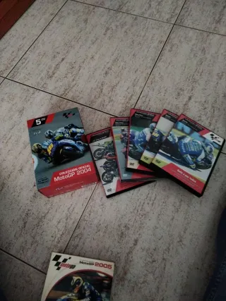 Colección DVDs MotoGP 2004 y 2005
