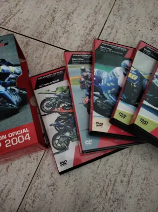 Colección DVDs MotoGP 2004 y 2005