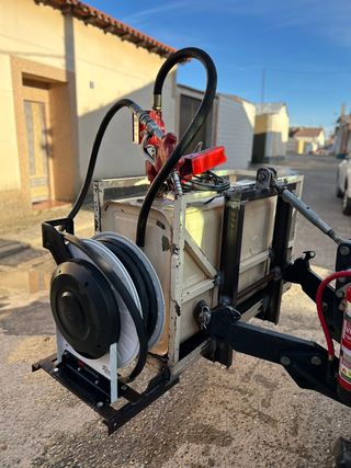 Depósito Gasoil 340L con Bomba a la batería,