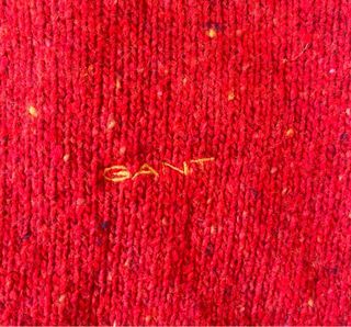 Jersey GANT lana rojo jaspeado XL