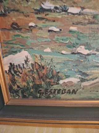 Cuadro Paisaje Lienzo sobre Tabla